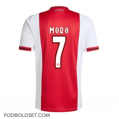 Ajax Raul Moro #7 Hjemmebanetrøje 2025-26 Kortærmet Ajax Raul Moro #7 Hjemmebanetrøje 2025-26 Kortærmet